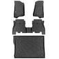 KARPAL Floor Mats fit for 2018-2025 Jeep Wrangler JL Unlimited | TPE All Weather Protection Custom Fit Car Mats - style: 2018-2025 | For Jeep JLU | Full Set