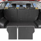 Xipoo Cargo Mat Compatible with 2016-2021 Tucson Trunk Mat Cargo Liner Trunk Liner TPE Back Seat Protector Replacement for 2016 2017 2018 2019 2020 2021 Tucson Accessories