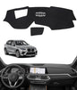 BIBLOZ Dash Cover for BMW X5 2019-2023 & BMW X7 2019-2022 Accessories Black Flannel Dashboard Cover Mat Car Dashboard UV Sun Protection - size: 2019-2023 X5