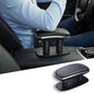 Adjustable Arm Rest for Car, Forearm Wrist Support Cushion - Universal Faux Leather Armrest for Most Car Models, Doors & Consoles (Black)
