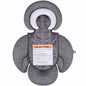 COOLBEBE New 2-in-1 Babybody Cushion for Baby Newborn Infants - Extra Soft Stroller Cushion Pads Car Seat Insert, Perfect for Carseats, Strollers, Swings, Grey - color: Grey
