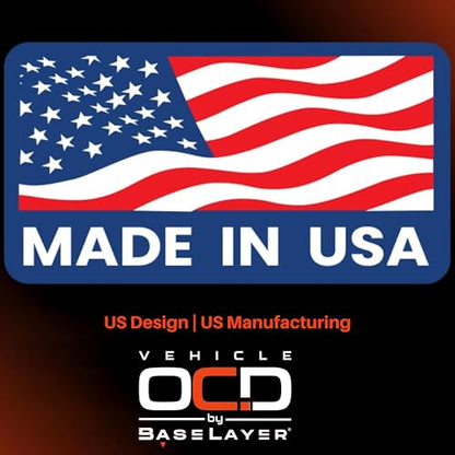 Vehicle OCD - Center Console Organizer for Toyota Tundra (2014-2021) - Made in USA - SLX103 - size: 2014-2021, style: Center Console Organizer