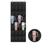 Stanley Cup Organizer - 24 Pocket Large Capacity Holder, Portable Foldable Hanging Bag for Cabinet, Wall, Door, RV - Kitchen Storage Accessories