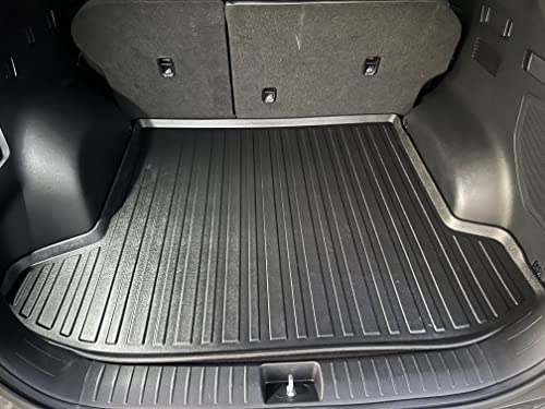 Premium Cargo Liner for Kia Sportage X Pro SX Hybrid 2023-2025 Equipped with Subwoofer - 100% Protection - Custom Fit Car Trunk Mat - Black Cargo Mat - 3D Shaped Laser Measured Trunk Liners - size: Sportage Equipped with subwoofer