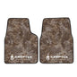 Coverking Universal Car Floor Mats Set of 2 (Front Driver and Passenger) Kryptek Banshee Camo - All-Weather Protection for Mud, Dirt, Rain, Spills, Non-Slip Backing, Fits Cars Trucks SUVs Jeeps - style: Kryptek Banshee