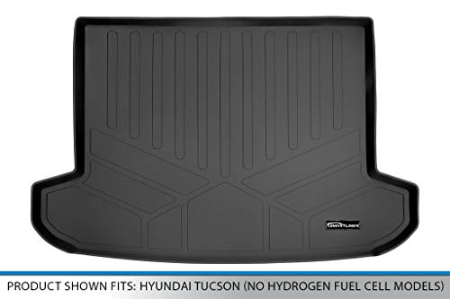 SMARTLINER All Weather Custom Fit Cargo Liner Behind The 2nd Row Compatible with 2016-2018 Hyundai Tucson - color: Hyundai Tucson 2016 - 2018