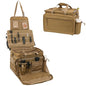 SCAVATA Patrol Bag Law Enforcement, Police Gear Car Front Seat Vehicle Organizer Bags with MOLLE System (Khaki) - color: Khaki