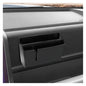 Universal Carbon Fiber Car Storage Box - Multifunctional Cell Phone Holder Auto Dashboard Pocket Organizer with Sticky - Car Interior Accessories for Storing Phone Card Key Pen Coin (Long)