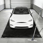 MIALUTY® Garage Floor Mat,(7'9" x 16'),Heavy Duty PVC Under Car Containment Mat with Raised Edge Waterproof Oil-Proof Non-Slip Against Snow Rain Mud All-Weather Easy to Clean - size: 7'9" x 16'