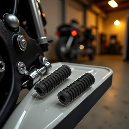 2Pcs Black Motorcycle Gear Shift Shifter Lever Pedal Rubber Cover,Motorbike Shift Pad Shoe Boot Cover Protective Gear,Motorcycle Shifter Shoe Protector for Shifter Cover Automotive Body Parts，Footwear