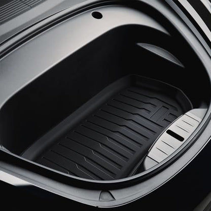 2021-2023 Tesla Model 3 Highland Floor Mats, Custom-Fit All-Weather TPE Full Set with Cargo Liner & Trunk Mat Accessories (2021-2023 Model 3 Full Floor Mat Kit Set of 6) - size: Floor Mats for 2021-2023 Model 3| 6PCS