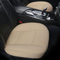 Luxury PU Leather Car Seat Cover Protector Front Car Seat Cover Seat Bottom Cover Single Seat Cover-Compatible with 90% Vehicles (Width 20.8× Deep21 × Thick 0.2 inch) (Beige) - color: Beige