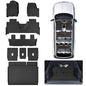 Full Set Floor Mats & Trunk Liner for 2025 Ford Expedition (Only Fit MAX 8-Seat | 2 Row Bench Seat) | TPE All-Weather Liners with Cargo Mat - Custom Fit, Non-Slip, Waterproof - size: 2015|For Expedition-MAX 8|Full Set