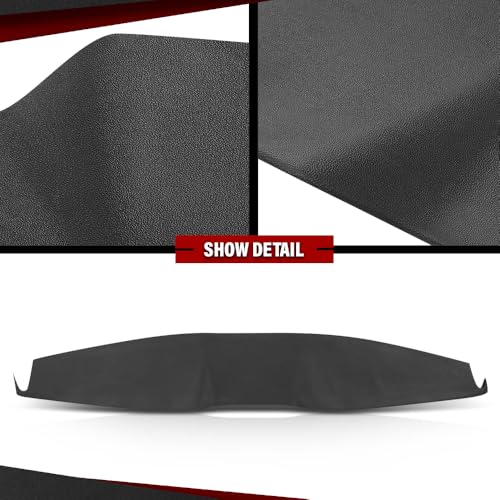 Dashboard Dash Cover Compatible with Ford Mustang 2005-2009 Black Dash Board Cover - color: Black