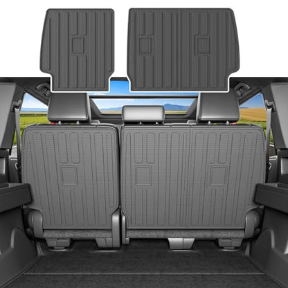 xipoqix 5 Seats Backrest Mats Compatible with 2025 2026 Toyota 4Runner Back Seat Protector TPE (Not for Hybrid EV&i-Force MAX) Replacement for 2025 2026 Toyota 4Runner Accessories (Backrest Mats) - size: Compatible with Toyota 4Runner | 2025-2026