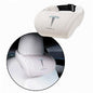 Car Headrest Neck Pillow Support Ergonomic, with Valve Stem Covers Accessory for Driving Seat Fatigue Relief Compatible with Model S X 3 Y & Cybertruck - 1 Piece - color: A. White Ver. 4