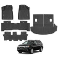 Floor Mats for Acura MDX 2007-2013, Trunk Mat with Backrest Mat All Weather TPE Protector for Acura MDX Accessories - size: 16)MDX|2007-2013