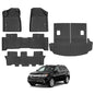 Floor Mats for Acura MDX 2007-2013, Trunk Mat with Backrest Mat All Weather TPE Protector for Acura MDX Accessories - size: 16)MDX|2007-2013