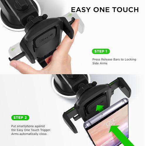 iOttie Easy One Touch Classic Dash & Windshield Universal Car Mount Phone Holder Desk Stand for iPhone, Samsung, LG, Moto and other Smartphones - style: Classic