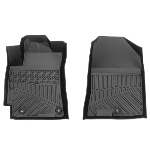 All Weather Custom Fit Rubber Mats for 2017-2020 Hyundai Elantra(No Fit Elantra GT), Easy to Remove and Clean, Anti-Slip, Full Set Includes 1st 2nd Rows Maximum Coverage, TPE Rubber Protection - color: 2017-2020 Elantra