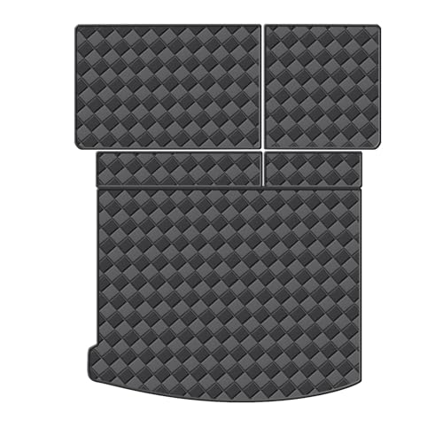 Cargo Mat & Backrest Mats for 2020-2026 Lincoln Corsair Accessories, All Weather Waterproof Rear Cargo Liner Rear Trunk Liner Back Seat Cover Protector - size: 2020-2026 Lincoln Corsair