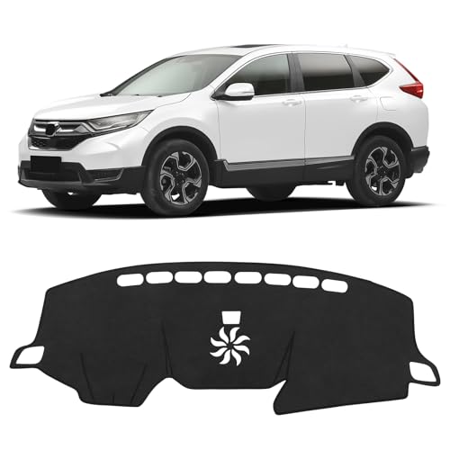 Dash Cover for Honda CRV 2022 2021 2020 2019 2018 2017 Hybrid (Include HEV) Accessories Flannel Dashboard Cover Dash Mat Center Console Cover Sunshield Protector Pad - size: for Honda 2017-2022 CRV