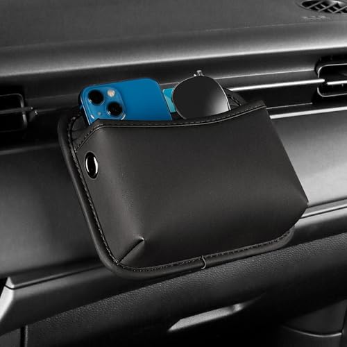 Universal Car Side Pocket Organizer for Car Seat, PU Leather Car Pocket Pouch, Door, Window, Console, Keys Cards Cell Phone Sunglasses Holder for Car, Multifunctional Car Organizer Accessories.
