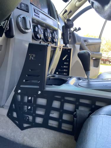 Rago Fabrication Center Console Molle Storage Panel for 2003-2009 Toyota 4Runner 4th Gen | Made in The USA | SUV Cargo Storage | Mount for Cell Phone, GPS, Radio, & Other Accessories - size: 4Runner 4th Gen