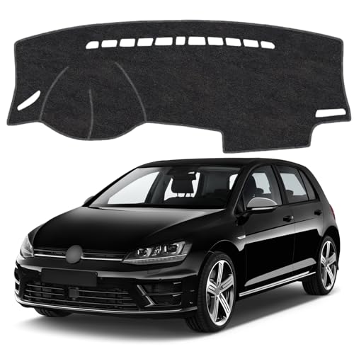 Dash Cover Mat for Volkswagen VW Golf 7 MK7 GTI R Non-Slip Dashboard Cover Mat Sunshade UV Rays Protector Interior Accessories - size: Compatible with Golf 7