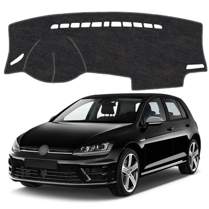 Dash Cover Mat for Volkswagen VW Golf 7 MK7 GTI R Non-Slip Dashboard Cover Mat Sunshade UV Rays Protector Interior Accessories - size: Compatible with Golf 7