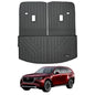 Large Cargo Liners for Mazda CX90 CX-90 2024 2025 (Only Suitable for 6 Seats) (Not Suitable for 7&8 Seats),TPE All Weather Protection with Trunk Mat Covering The backrest - size: 2024 2025 CX90 Cargo Mats-6 Seats