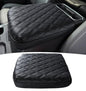 Center Console Armrest Cover for Chevy Chevrolet Silverado/GMC Sierra 2019-2024 2025, Tahoe & Suburban & Yukon 2021-2025, PU Leather Middle Console Cover Protector Pad, Truck Interior Accessories - style: Bucket Seat 2019+