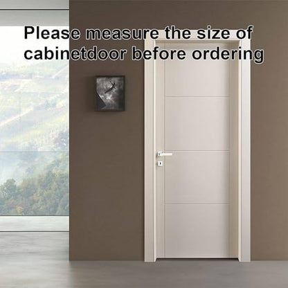 Durable Cat & Dog Door Protector from Scratching - Anti-Scratch Guard for Interior/Exterior Doors, Stainless Steel Self-Adhesive Kick Plate (Brushed Black, 4"x16")