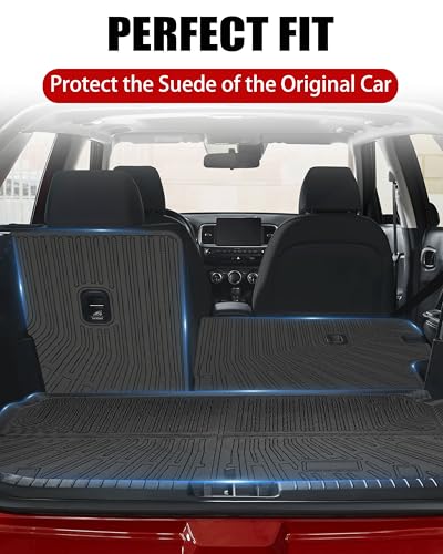 Cargo Liner Compatible with 2020-2026 Hyundai Venue Trunk Mat Cargo Mat Back Seat Cover Protector Dog Liner Pet Mat Cargo Trunk Liner(Backrest Mats+Cargo Liner) - size: For 2020-2026 Hyundai Venue