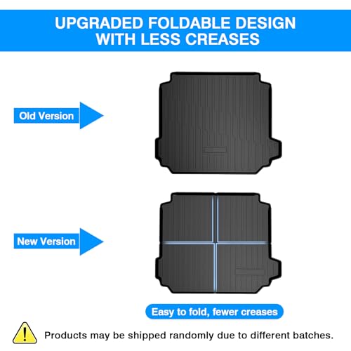 Powerty Cargo Mat for BMW X5 2019-2025 2026 Trunk Mat TPE All Weather Cargo Liners Heavy-Duty Trunk Liners BMW X5 Without Optional Luggage Kit Accessories (Not for Hybrid and 7-Seats) - size: BMW X5 2019-2025