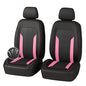 4PCS Cooling Car Seat Covers,Breathable Front Seat Covers with Mesh Construction and Foam Padding,Car Seat Protector to Reduce Back Sweating,Universal Car Interior for Car SUV (Pink) - color: Pink