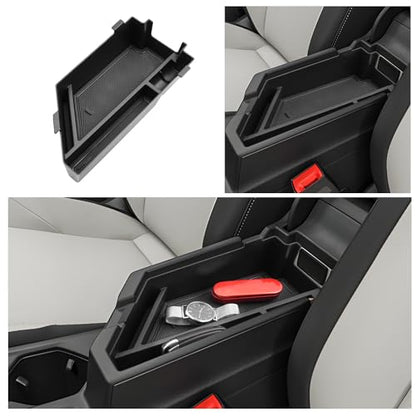 Ruiya 2026 Jetta Center Console Organizer for VW Jetta 2026 Accessories ABS Material Armrest Glove Tray Compatible with 2020-2026 VW Volkswagen Jetta - color: 2020-2026 VW Jetta