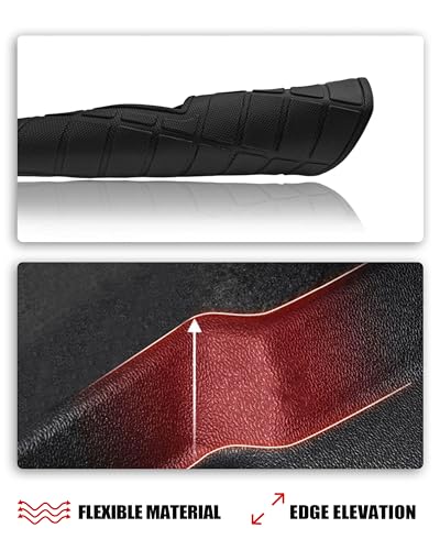 Cargo Liner Compatible with 2019-2026 Chevy Blazer Trunk Mat Cargo Mat Back Seat Cover Protector (Backrest Mats+Trunk Mat)