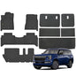 Floor Mats Custom for Nissan Armada 2025-2026 / Infiniti QX80 Fit 8 Seats Trunk Mat with Backrest Mat All Weather TPE Rubber Cargo Liner Full Set Floor Liners for Armada 2025 Accessories - size: For Niaasn Armada 2025-2026 All Mats