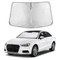 EcoNour Windshield Sunshade Compatible for Audi A3 2014-2018 2019 2020, Sun Visor for Front Windshield & Window Sun Shade Cover, UV Heat Blocker & Protector, Car Accessories - size: For Audi A3 (2014-2020)