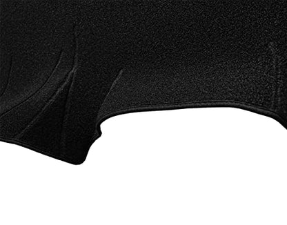 Dash Cover Mat Custom Fit for Toyota Sienna 2021-2025, Dashboard Cover Pad Carpet Protector (Black) F152 - color: 21-23 Black