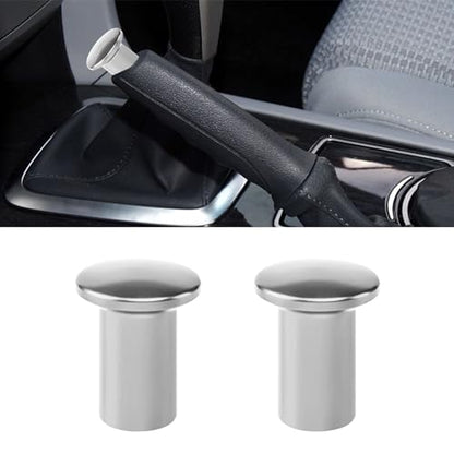 2 Pcs Turn Knob Drift Button, E-Brake Handle Handbrake Emergency Cover, Hand Spin Turn Lever Knob Lock Button, Aluminum Replacement Car Accessories Compatible with GT86, FRS, BRZ