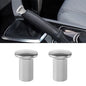 2 Pcs Turn Knob Drift Button, E-Brake Handle Handbrake Emergency Cover, Hand Spin Turn Lever Knob Lock Button, Aluminum Replacement Car Accessories Compatible with GT86, FRS, BRZ