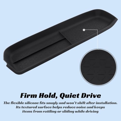 CARFIB Passenger Storage Organizer Mat Fit for Toyota RAV4 2025 2024 2023 2022 2021 2020 2019 Glove Box Organizer Tray Interior Insert Accessories - style: Passenger Side