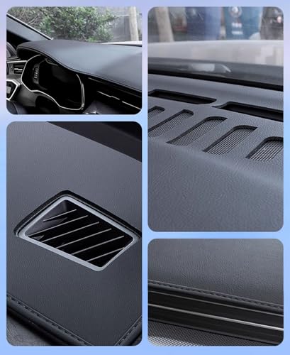 Leather Dashboard Cover Compatible for BMW X3 G01 2025 2024 2023 2022 2021 2020 2019 2018 Dashboard Sun Shade Cover Premium Leather Car Sunshield Mat, Anti-UV Heat Protector (with HUD)