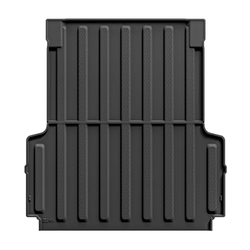 3W Truck Bed Mat Fit for 2020-2025 2026 Jeep Gladiator (5ft Bed), All Weather Protection Custom Fit TPE Heavy Duty Truck Bed Liner for Jeep Gladiator JT Accessories Black - size: 5. Jeep Gladiator|20-26|Truck Bed Mat