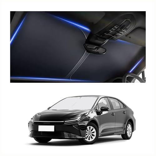 Car Windshield Sun Shade Compatible with Toyota Corolla 2020-2026,Oxford Cloth Sun Shade for Car Windshield with Foldable Design,Windshields Cover Suns Shades for Blocking Heat with Storage Bag - color: for Toyota Corolla 2020-2026