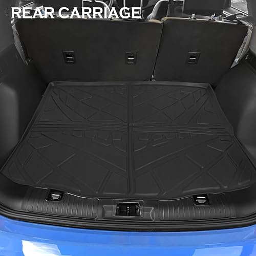KARPAL Floor Mats for 2020-2025 2026 Ford Escape (NOT Fit Hybrid), Custom Fit TPE All Weather Ford Escape Accessories 1st & 2nd Row Floor Liner & Cargo Liner - style: 2020-2026 | For Ford Escape (NOT Hybrid) | 1st & 2nd Row & Cargo