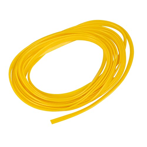 X AUTOHAUX Car Interior Trim Strip Line Door Edge Seal Protector Yellow 5m 16.4ft - color: Yellow