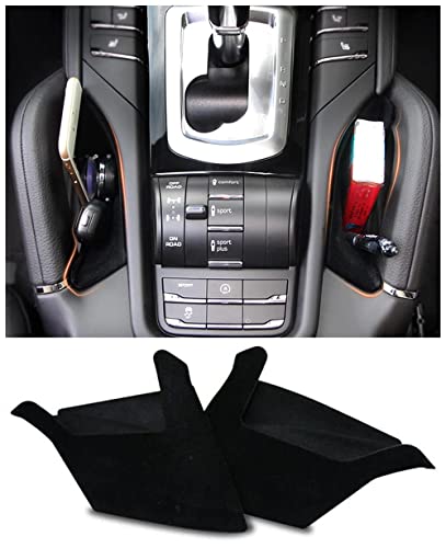 Interior Car Center Console Seat Side Storage Box Holder Organizer Compatible for Porsche Cayenne 2011-2018
